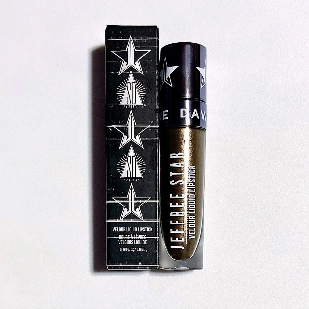 JEFFREE STAR Cosmetics Velour Liquid Lipstick SHANE Brown Metallic Shine NEW